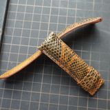  Dây da kì đà hoa cam đất (Size:22-20mm) 