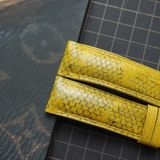  Dây da rắn vàng (Size:22-20mm) 