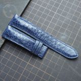  Dây da rắn xanh navy (Size:22-20mm) 