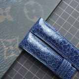  Dây da rắn xanh navy (Size:22-20mm) 