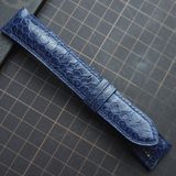  Dây da rắn xanh navy (Size:22-20mm) 