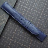  Dây da bò Epsom xanh navy (Size:22-20mm) 