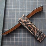  Dây da voi màu nâu đen (Size:22-20mm) 