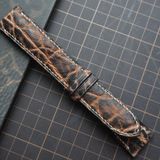  Dây da voi màu nâu đen (Size:22-20mm) 