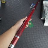  Bọc cơ da kì đà màu đỏ cho chuôi Cutec SVB 