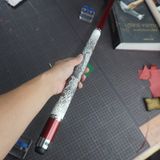  Bọc cơ da kì đà trắng đen cho chuôi Cuetec 