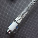  Bọc cơ da kì đà màu trắng đen cho chuôi Cuetec 