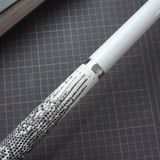  Bọc cơ da kì đà màu trắng đen cho chuôi Cuetec 