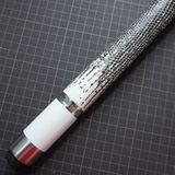  Bọc cơ da kì đà màu trắng đen cho chuôi Cuetec 