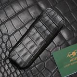  Bao da Xor (da cá sấu Alligator nhập Pháp đen) 
