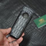  Bao da Xor (da cá sấu Alligator nhập Pháp đen) 
