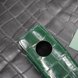  Bao da Xor (da cá sấu Alligator nhập Pháp xanh lá) 