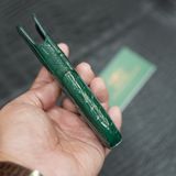  Bao da Xor (da cá sấu Alligator nhập Pháp xanh lá) 
