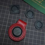  Kẹp lơ bida da bò màu đỏ đen 