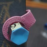  Kẹp lơ bida da bò màu hồng 