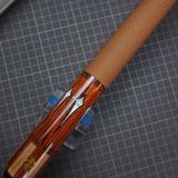  Bọc cơ da bò togo màu nâu gold cho chuôi Peri 