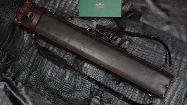  Bao cơ bò sáp nâu đỏ H&Homies Cue Case - Hard - 3x5 