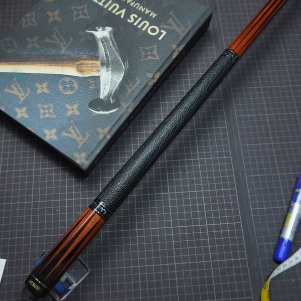  Bọc cơ da cá mập màu đen cho chuôi Musashi 