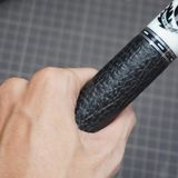  Bọc cơ da cá màu đen cho chuôi Peri 