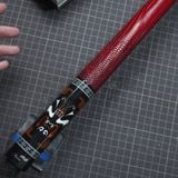  Bọc cơ da kì đà màu đỏ chuôi Fury 