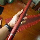  Bọc cơ da rắn Karung màu đỏ cho chuôi Mit Cues 