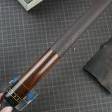  Bọc cơ da bò togo màu nâu cho chuôi Custom 