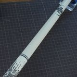  Bọc cơ da kì đà trắng đen cho chuôi Peri 