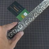  Bọc cơ da kì đà trắng đen cho chuôi Peri 