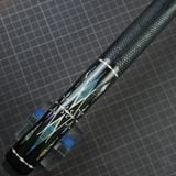  Bọc cơ da kì đà màu đen cho chuôi Custom 