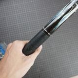  Bọc cơ da kì đà màu đen cho chuôi Custom 