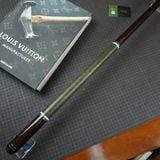  Bọc cơ da rắn màu xanh rêu cho chuôi Mezz EC9. 