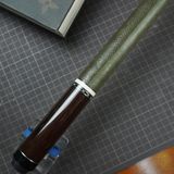  Bọc cơ da rắn màu xanh rêu cho chuôi Mezz EC9. 