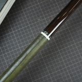  Bọc cơ da rắn màu xanh rêu cho chuôi Mezz EC9. 