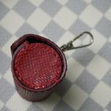  Hộp lơ tròn da kỳ đà đỏ 