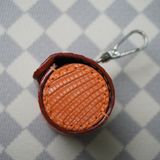  Hộp lơ tròn da kỳ đà cam 