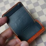  Hộp lơ tròn da kỳ đà cam 