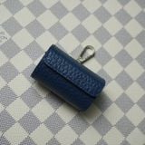  Hộp lơ tròn da bò xanh dương 