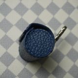  Hộp lơ tròn da bò xanh dương 