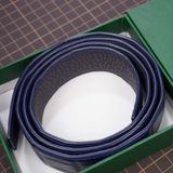  Thắt lưng da cá sấu Alligator (xanh navy) 