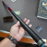  Bọc cơ da rắn Karung màu đen cho chuôi Cơ phá BK RUSH 