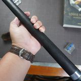  Bọc cơ da rắn Karung màu đen cho chuôi Cơ phá BK RUSH 