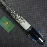  Bọc cơ da kỳ đà trắng đen cho chuôi Cuetec SVB 