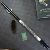  Bọc cơ da kỳ đà trắng đen cho chuôi Mit MC3-002 