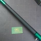  Bọc cơ da bò togo màu đen cho chuôi Rhino Nebula - Green 