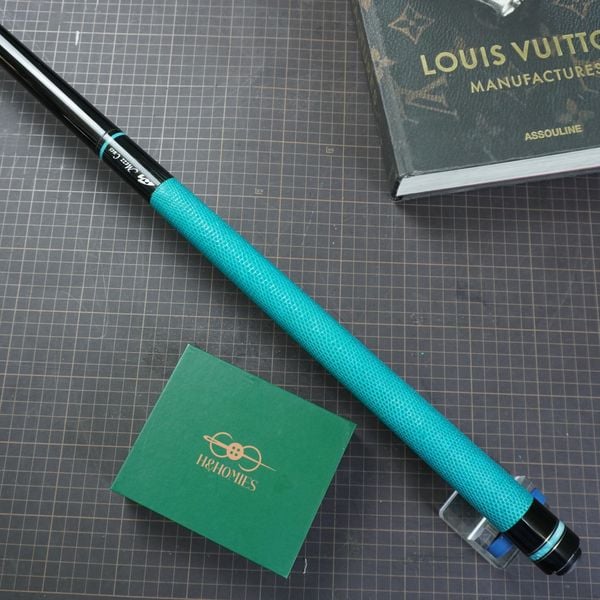  Bọc cơ da kỳ đà xanh biển cho chuôi Mezz AVANT - LIGHT BLUE 