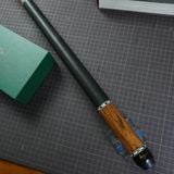  Bọc cơ da bò thường màu đen cho chuôi Peri + Bào gỗ 