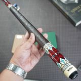  Bọc cơ da cá mập nâu đỏ cho chuôi Predator IKON 