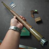  Bọc cơ da rắn Karung màu nâu cho chuôi Cuetec 