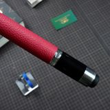  Bọc cơ bida da bò togo màu hồng đậm cho chuôi CueTec 