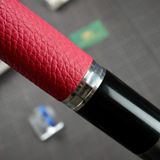  Bọc cơ bida da bò togo màu hồng đậm cho chuôi CueTec 